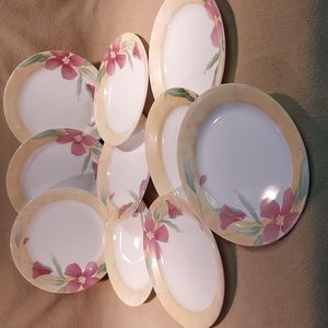 Corelle Retired, Pacific Bloom, Salad/Dessert Plates